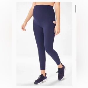 Fabletics PureLuxe High-Waisted Maternity 7/8 Legging